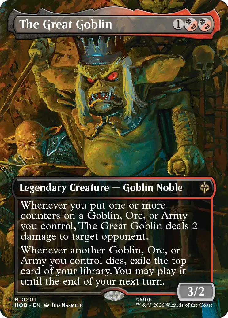 The Great Goblin (Borderless) [The Hobbit] | Jack's On Queen