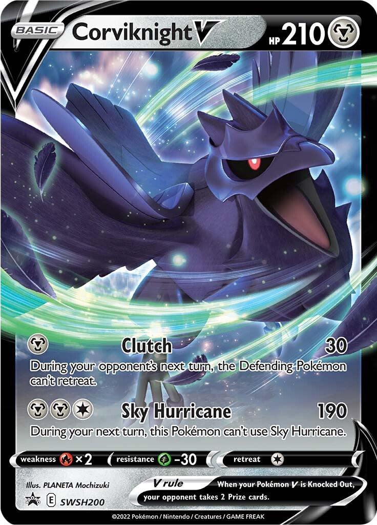 Corviknight V (SWSH200) [Sword & Shield: Black Star Promos] | Jack's On Queen