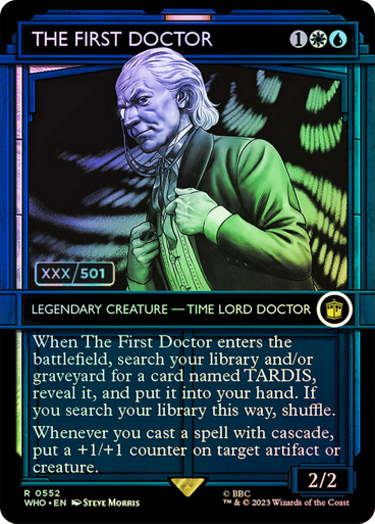 The First Doctor (Serial Numbered) [Doctor Who] | Jack's On Queen