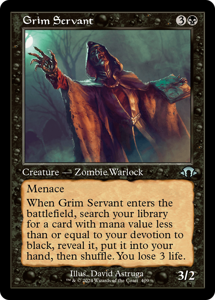 Grim Servant (Retro) [Modern Horizons 3] | Jack's On Queen