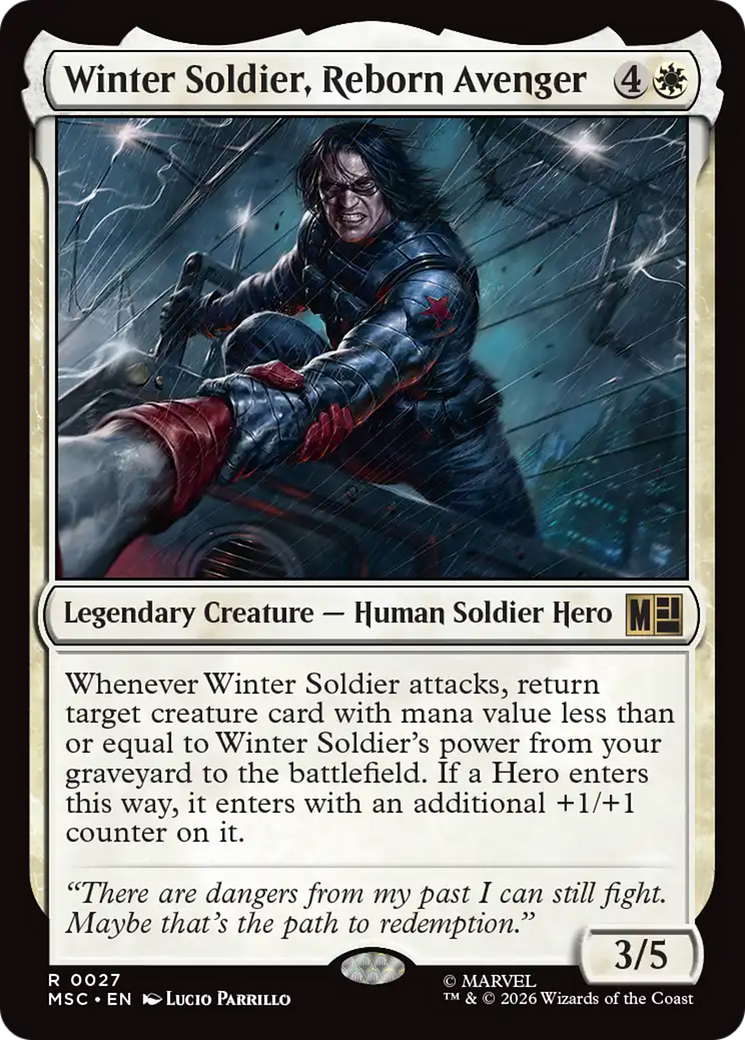 Winter Soldier, Reborn Avenger [Marvel Super Heroes Commander] | Jack's On Queen