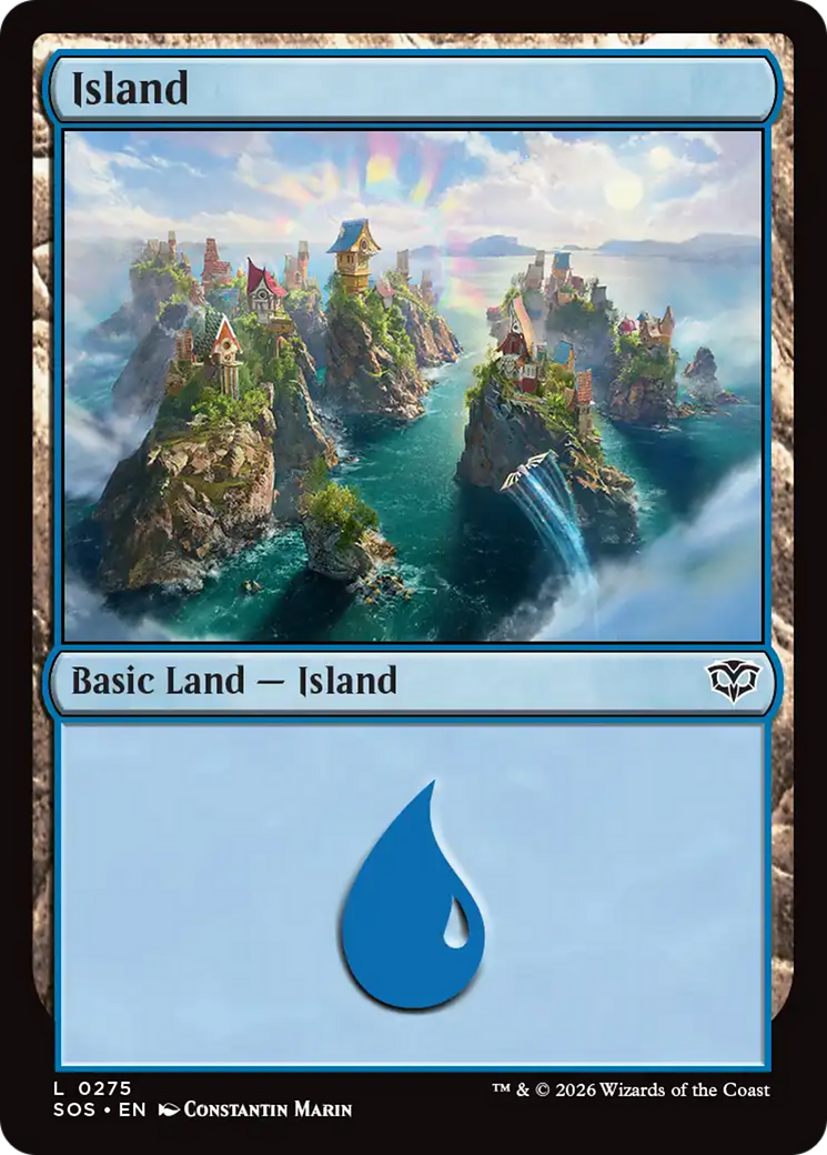 Island (0275) [Secrets of Strixhaven] | Jack's On Queen