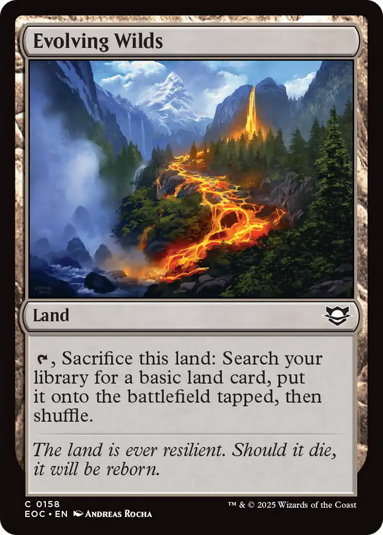 Evolving Wilds [Edge of Eternities Commander] | Jack's On Queen