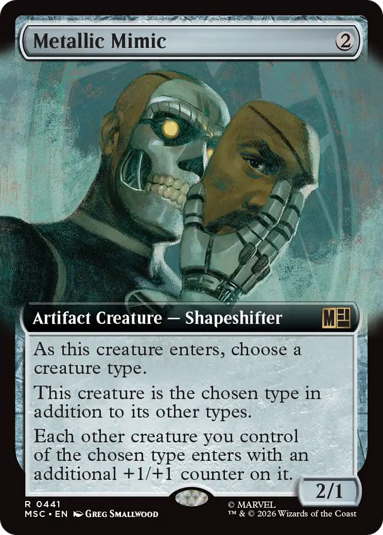Metallic Mimic (Extended Art) [Marvel Super Heroes Commander] | Jack's On Queen