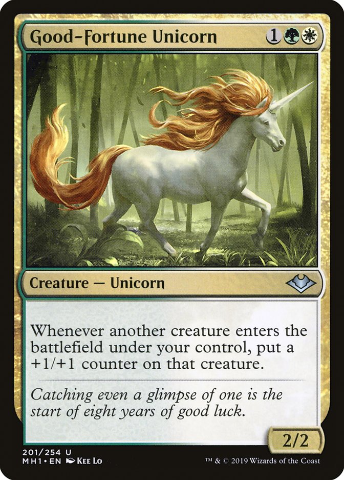 Good-Fortune Unicorn [Modern Horizons] | Jack's On Queen