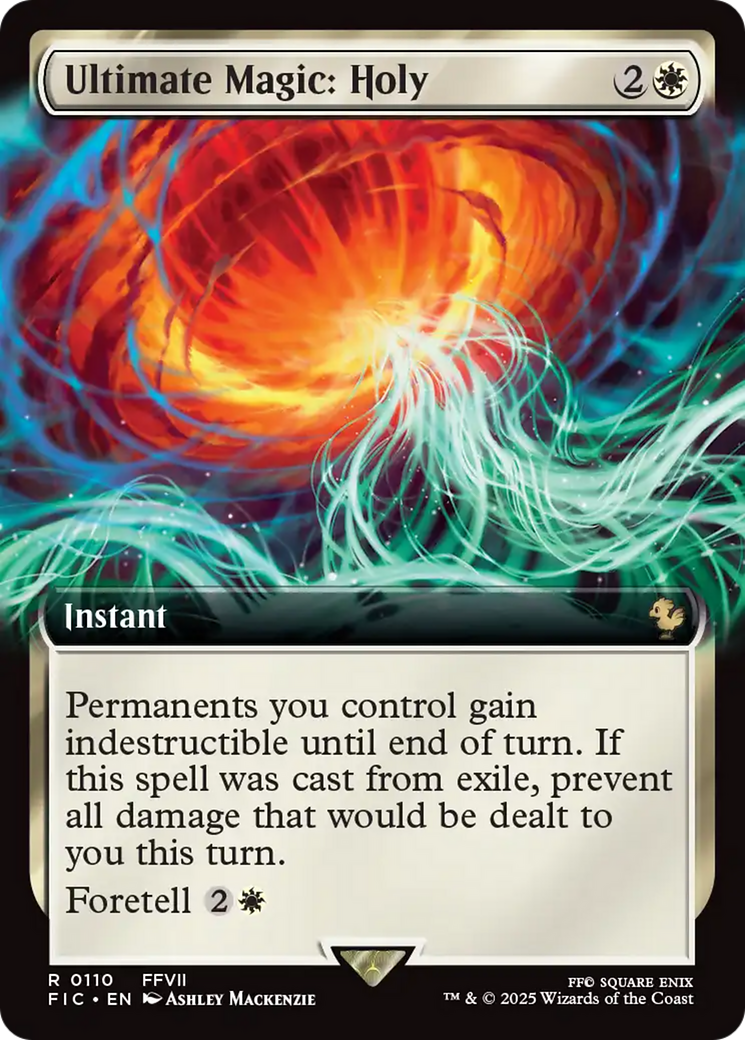 Ultimate Magic: Holy (Extended Art) [FINAL FANTASY Commander] | Jack's On Queen