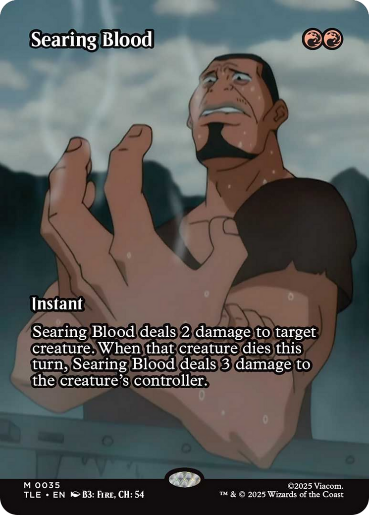 Searing Blood (Borderless) [Avatar: The Last Airbender: Eternal-Legal] | Jack's On Queen