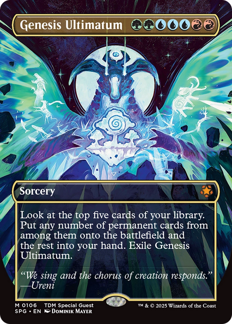 Genesis Ultimatum (Borderless) [Tarkir: Dragonstorm Special Guests] | Jack's On Queen