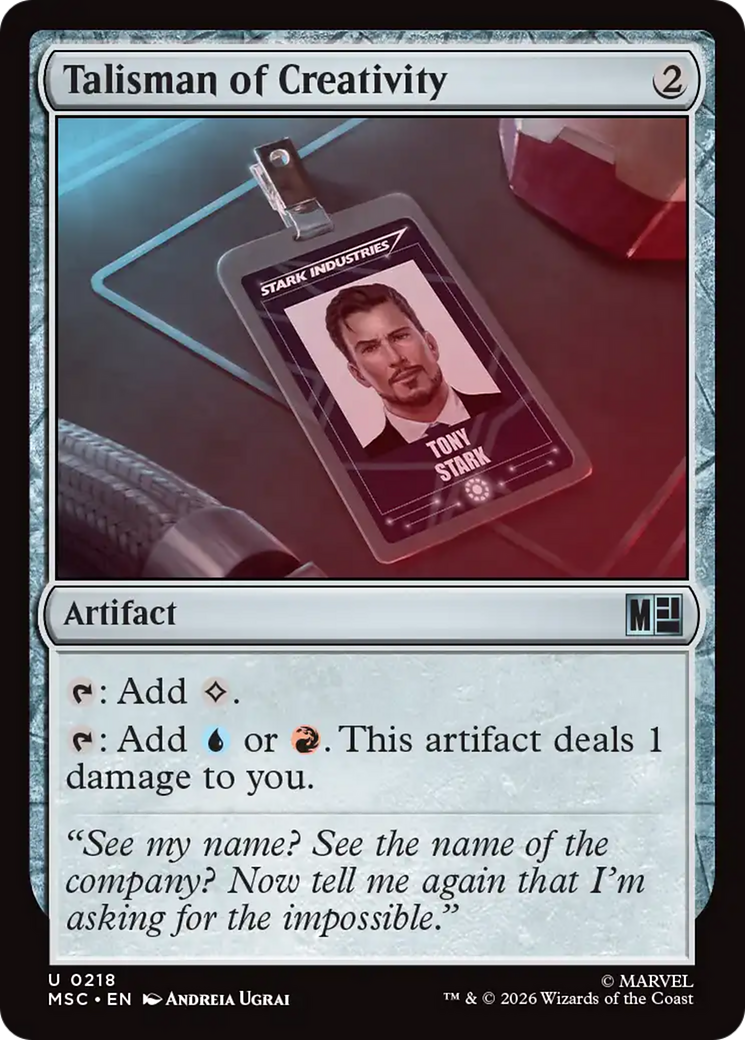 Talisman of Creativity [Marvel Super Heroes Commander] | Jack's On Queen