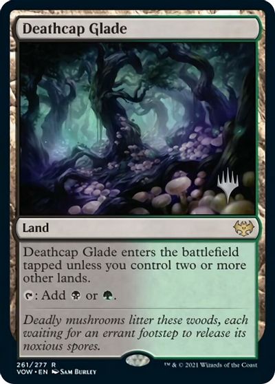 Deathcap Glade (Promo Pack) [Innistrad: Crimson Vow Promos] | Jack's On Queen