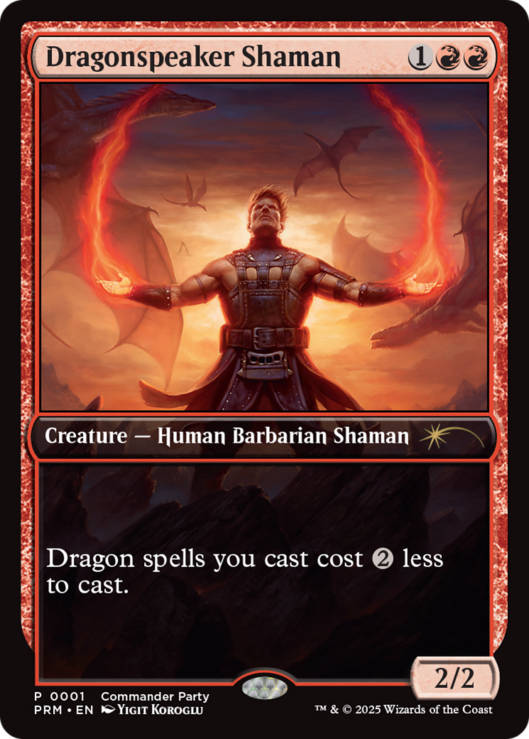 Dragonspeaker Shaman [Wizards Play Network 2025] | Jack's On Queen