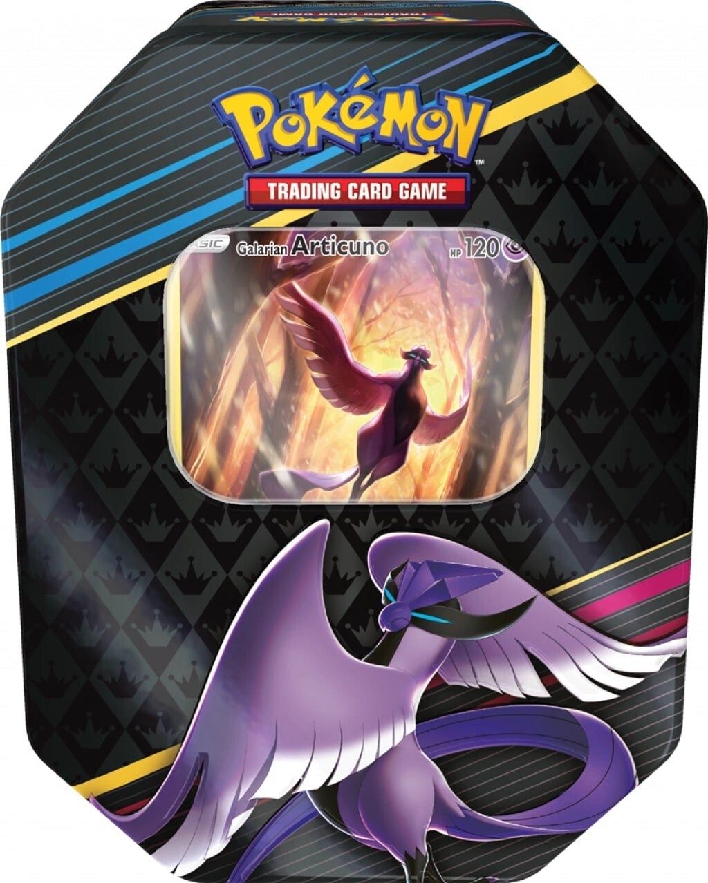 Sword & Shield: Crown Zenith - Tin (Galarian Articuno) (International Version) | Jack's On Queen