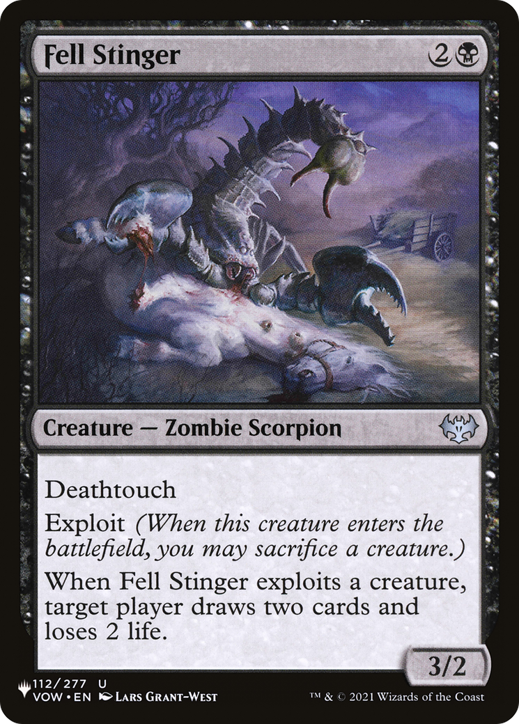 Fell Stinger [The List Reprints] | Jack's On Queen