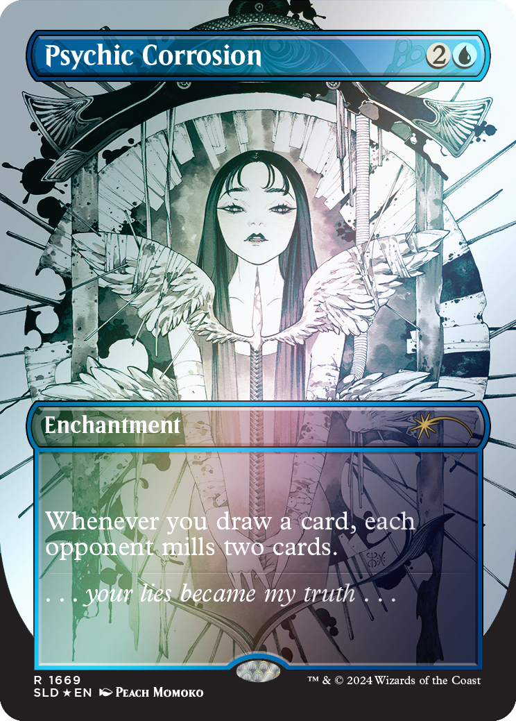 Psychic Corrosion (Rainbow Foil) [Secret Lair Drop Series] | Jack's On Queen