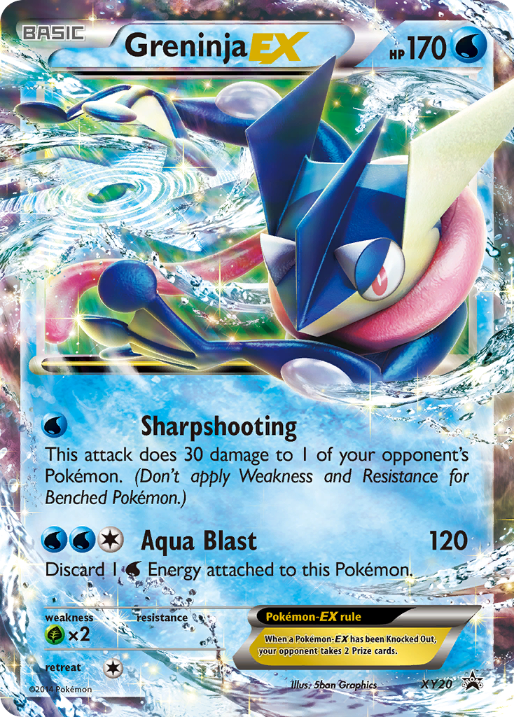 Greninja EX (XY20) [XY: Black Star Promos] | Jack's On Queen