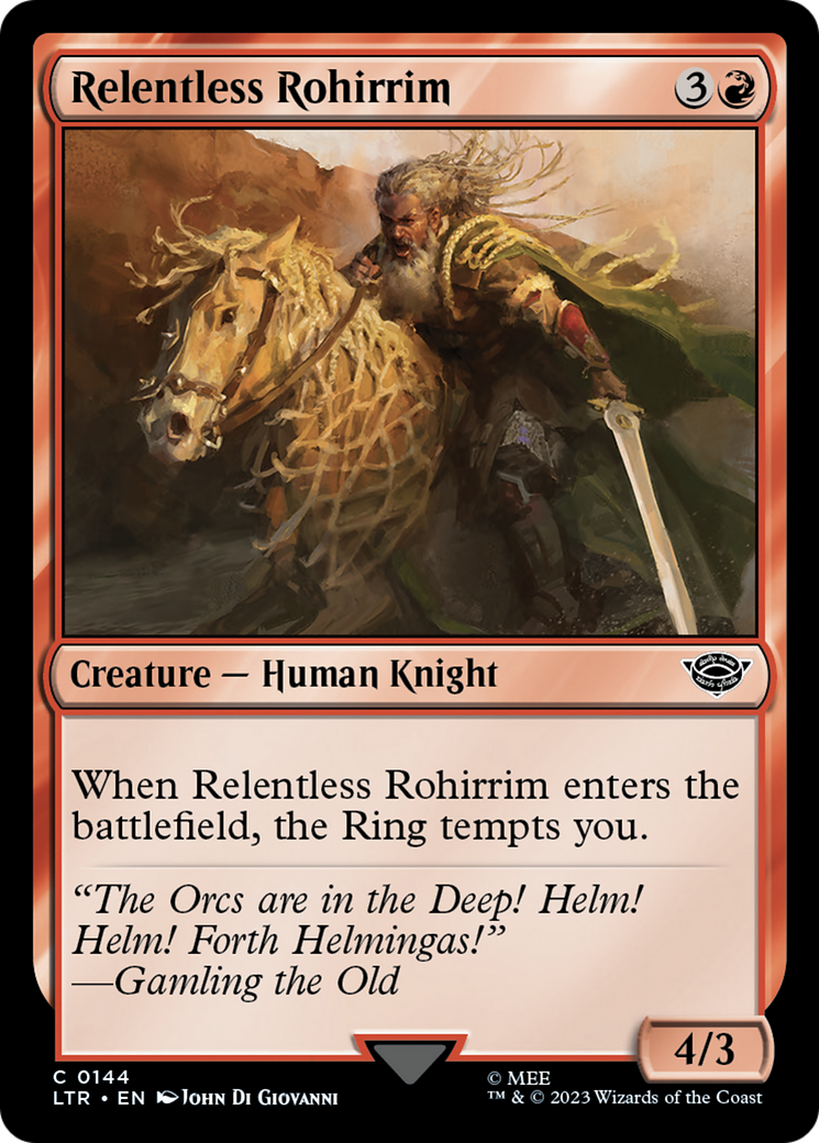 Relentless Rohirrim [The Lord of the Rings: Tales of Middle-Earth] | Jack's On Queen