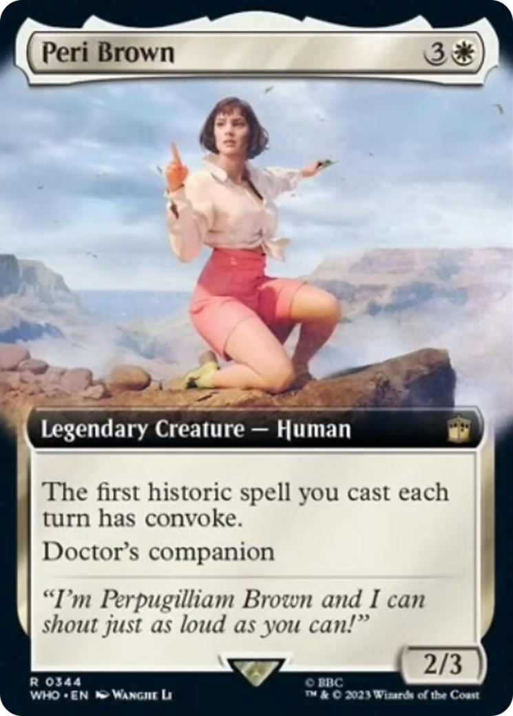 Peri Brown (Extended Art) [Doctor Who] | Jack's On Queen