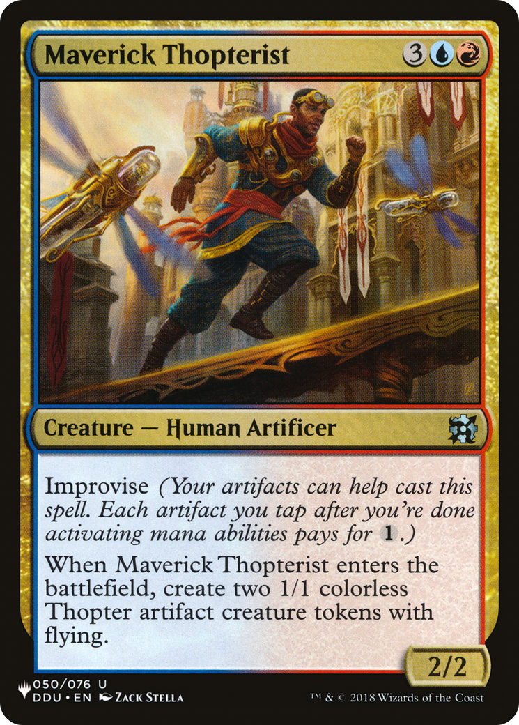 Maverick Thopterist (DDU) [The List] | Jack's On Queen