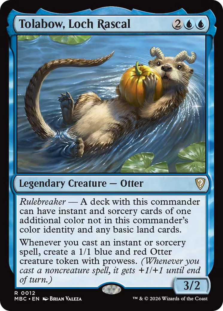 Tolabow, Loch Rascal [Mystery Booster: Commander Edition] | Jack's On Queen