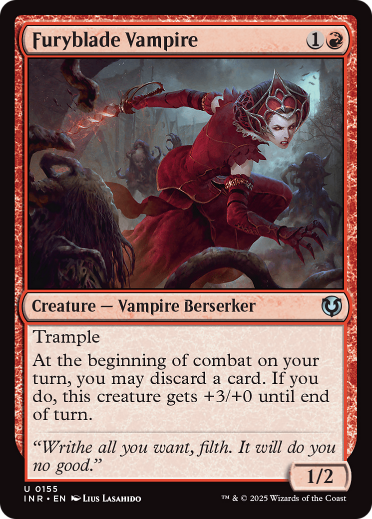 Furyblade Vampire [Innistrad Remastered] | Jack's On Queen