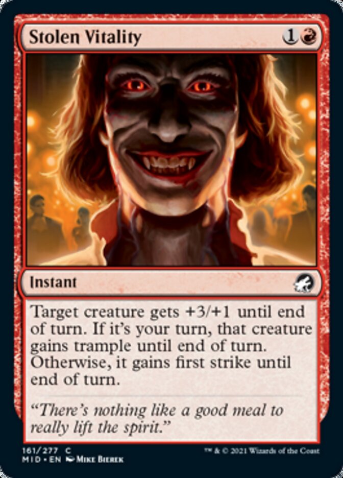 Stolen Vitality [Innistrad: Midnight Hunt] | Jack's On Queen