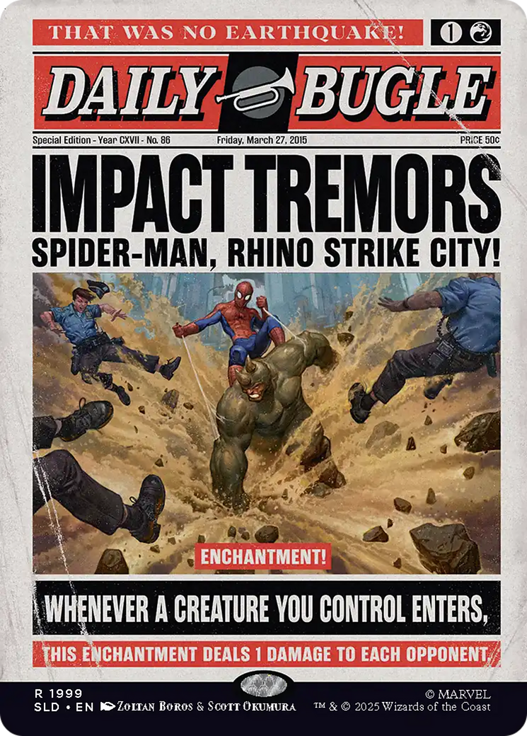 Impact Tremors (1999) (Rainbow Foil) [Secret Lair Drop Series] | Jack's On Queen