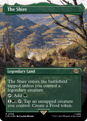 The Shire (Borderless) (Surge Foil) [The Lord of the Rings: Tales of Middle-Earth] | Jack's On Queen