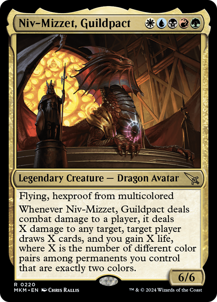 Niv-Mizzet, Guildpact [Murders at Karlov Manor] | Jack's On Queen