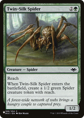 Twin-Silk Spider [The List Reprints] | Jack's On Queen