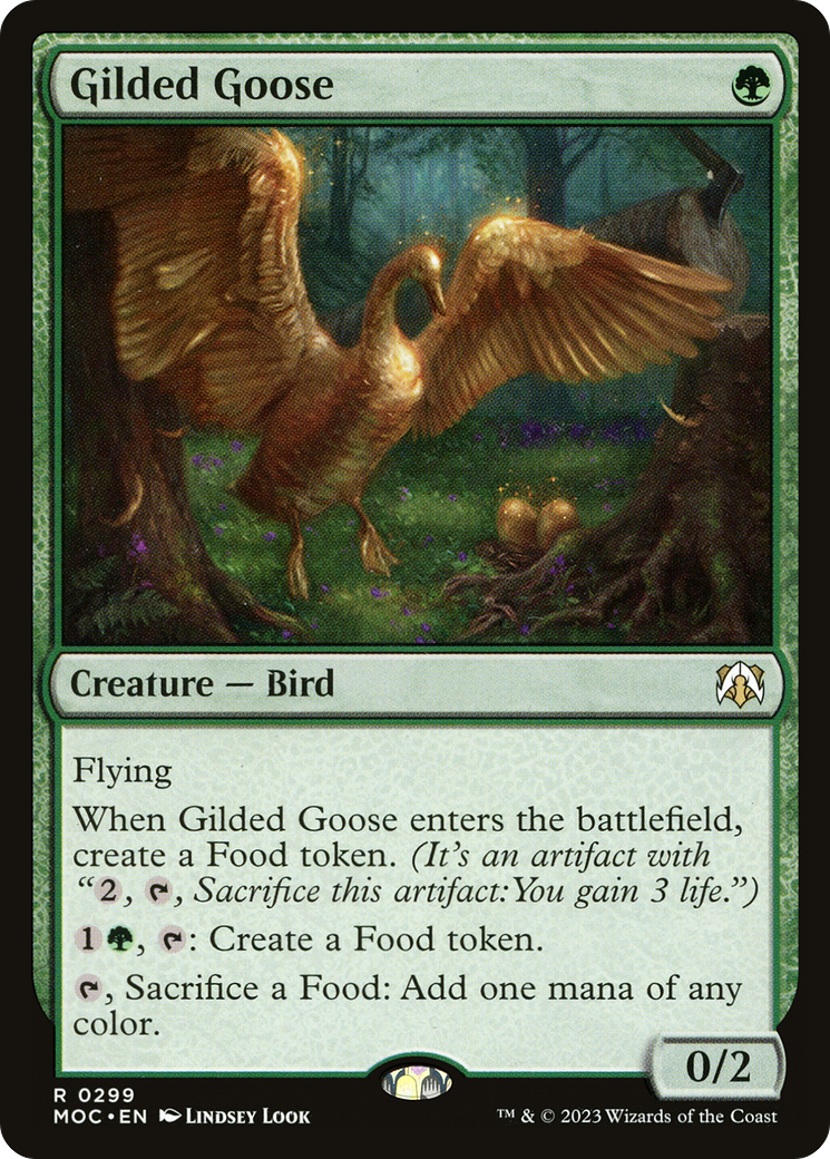 Gilded Goose [March of the Machine Commander] | Jack's On Queen