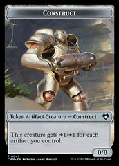 Servo // Construct (0041) Double-Sided Token [Commander Masters Tokens] | Jack's On Queen