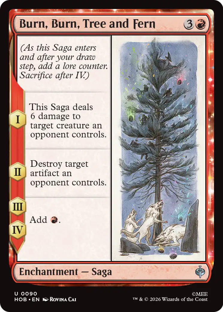 Burn, Burn, Tree and Fern [The Hobbit] | Jack's On Queen