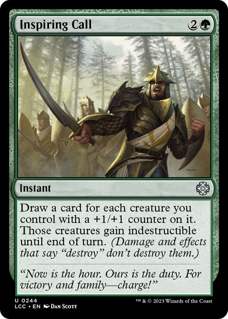 Inspiring Call [The Lost Caverns of Ixalan Commander] | Jack's On Queen