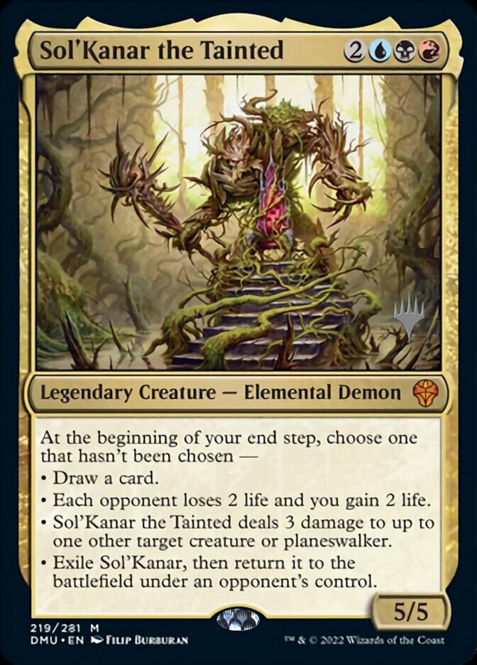 Sol'Kanar the Tainted (Promo Pack) [Dominaria United Promos] | Jack's On Queen