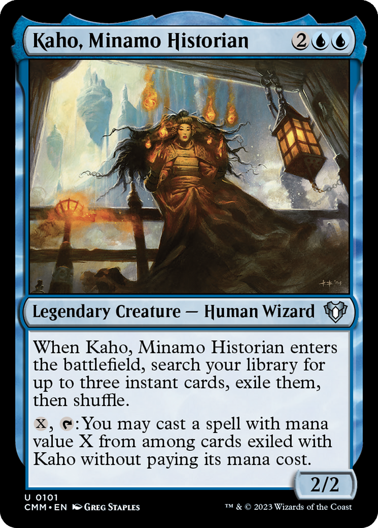Kaho, Minamo Historian [Commander Masters] | Jack's On Queen