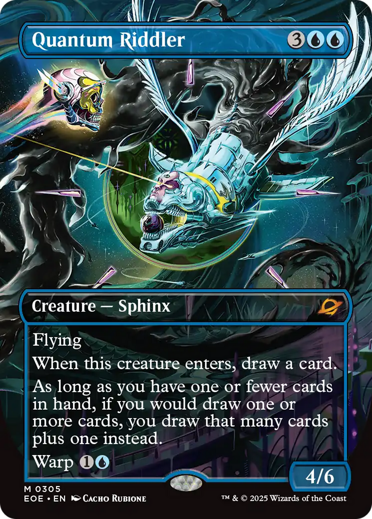 Quantum Riddler (Borderless) [Edge of Eternities] | Jack's On Queen