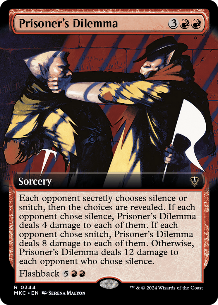 Prisoner's Dilemma (Extended Art) [Murders at Karlov Manor Commander] | Jack's On Queen