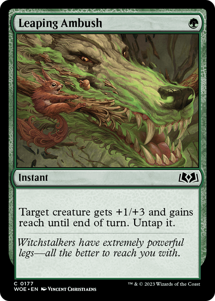 Leaping Ambush [Wilds of Eldraine] | Jack's On Queen