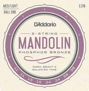 8 String Mandolin 11-38 Light set EJ70 | Jack's On Queen