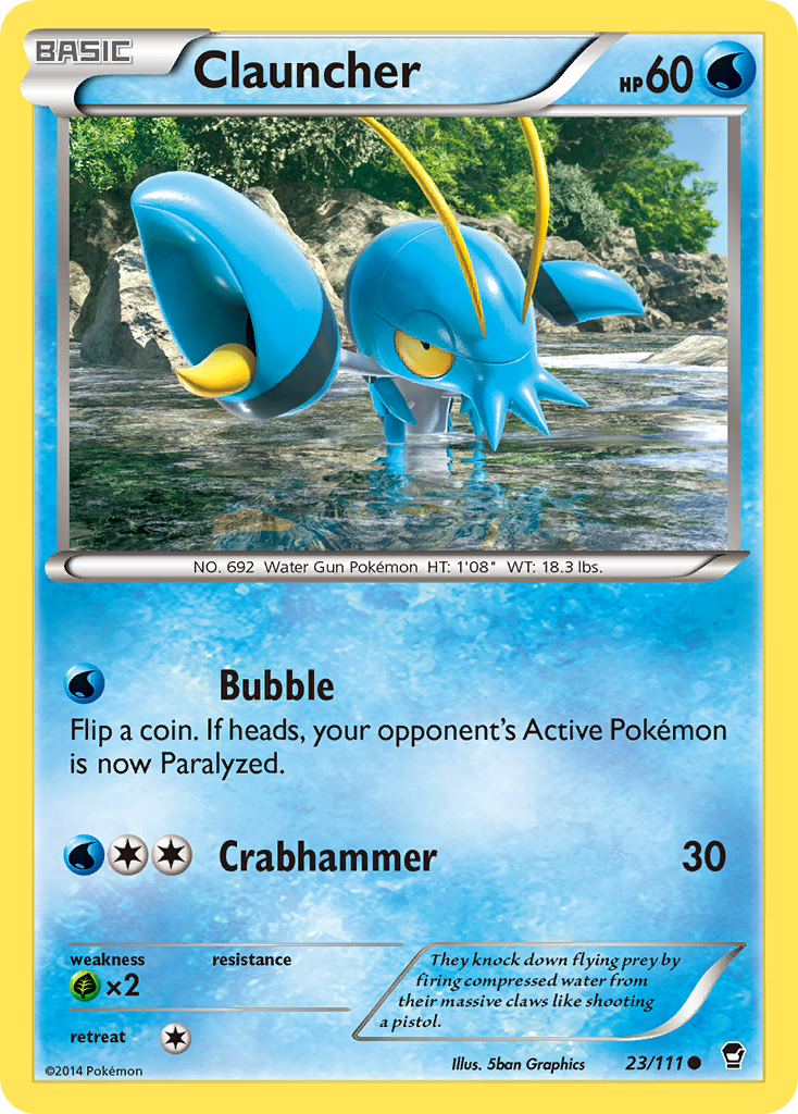 Clauncher (23/111) [XY: Furious Fists] | Jack's On Queen