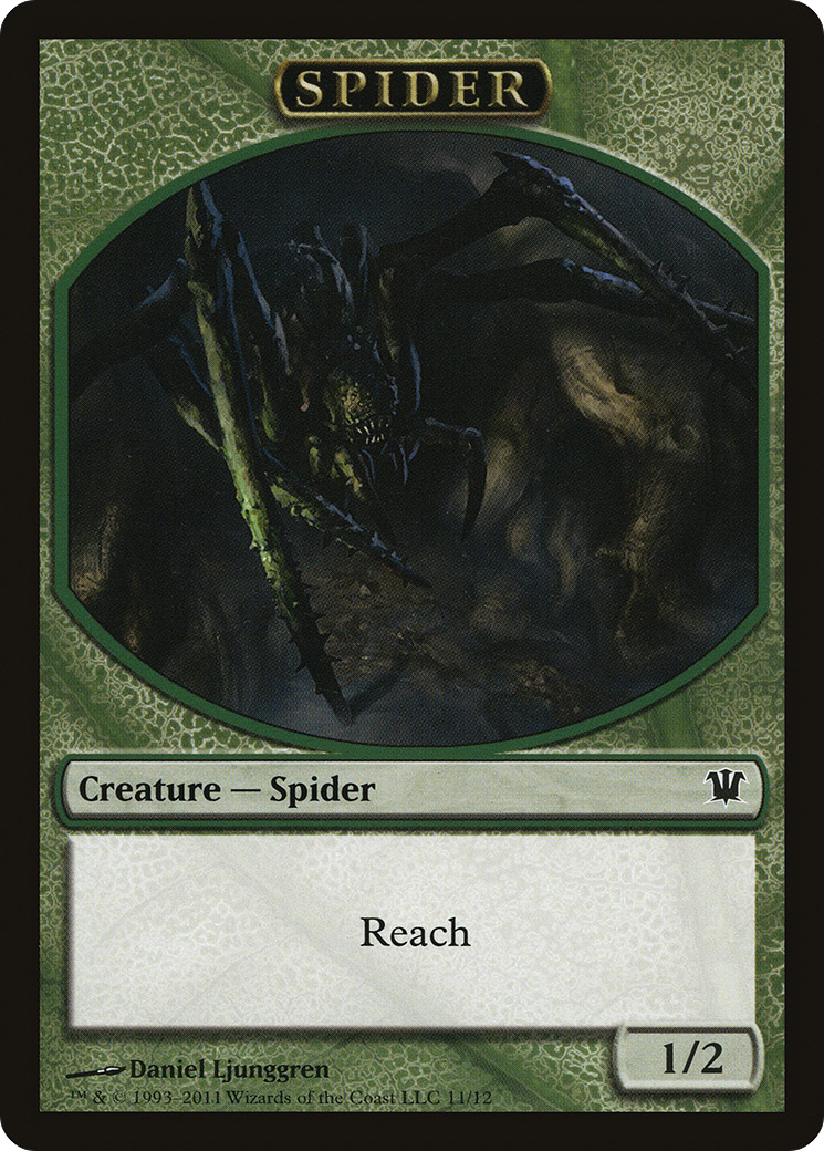 Insect // Spider Double-Sided Token [Innistrad Remastered Tokens] | Jack's On Queen