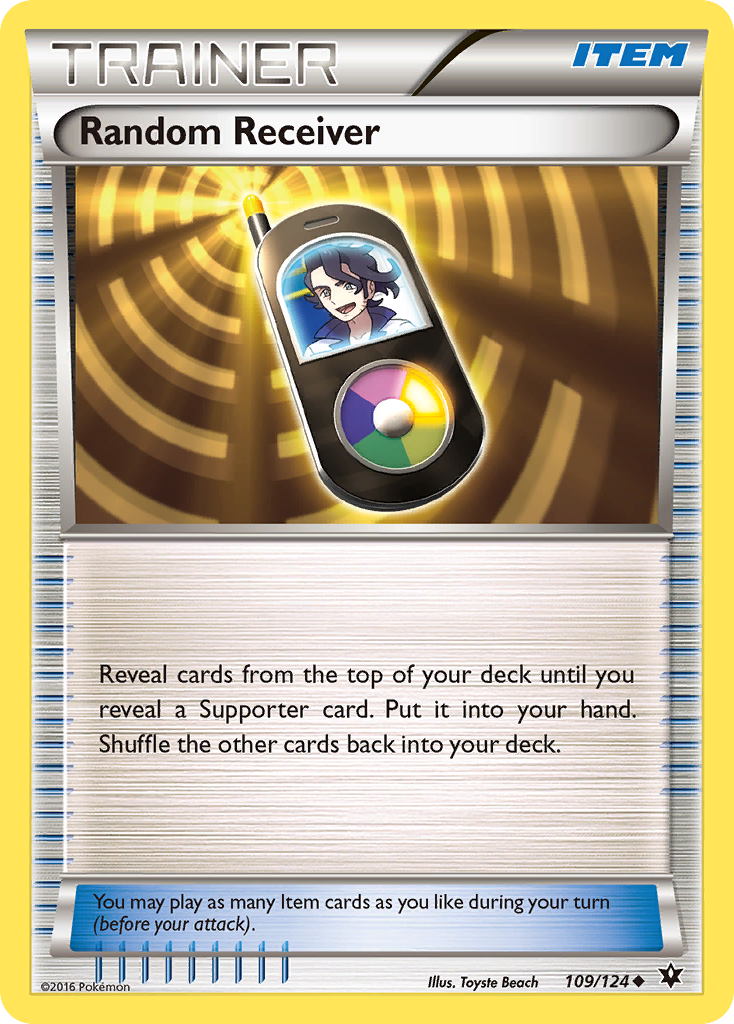 Random Receiver (109/124) [XY: Fates Collide] | Jack's On Queen