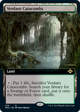 Verdant Catacombs (Extended Art) [Modern Horizons 2] | Jack's On Queen