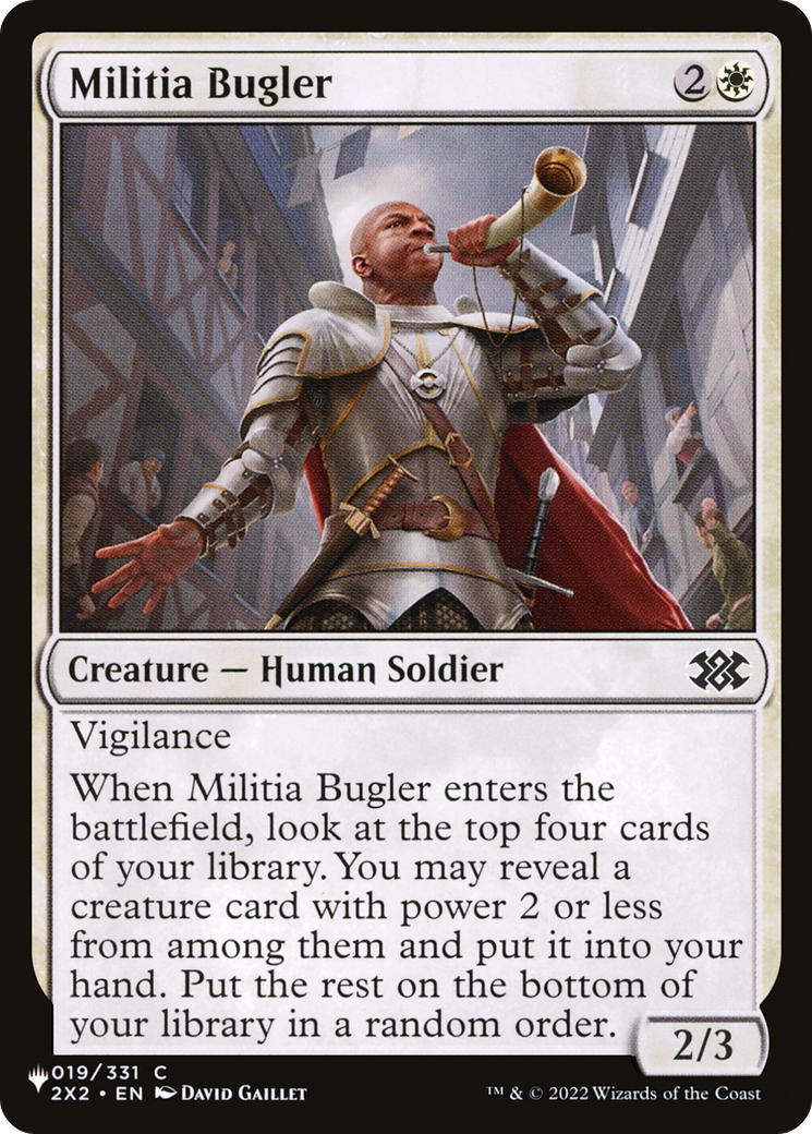 Militia Bugler [The List Reprints] | Jack's On Queen