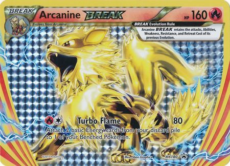 Arcanine BREAK (XY180) (Jumbo Card) [XY: Black Star Promos] | Jack's On Queen