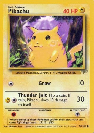 Pikachu (58/102) (E3 Stamped Promo) [Miscellaneous Cards] | Jack's On Queen