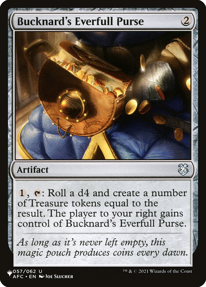 Bucknard's Everfull Purse [The List] | Jack's On Queen