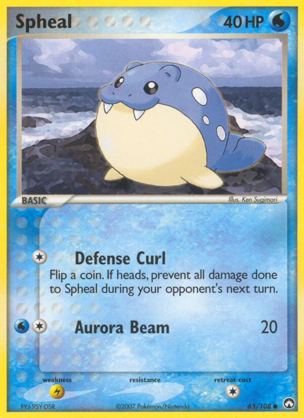 Spheal (65/108) [EX: Power Keepers] | Jack's On Queen