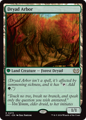 Dryad Arbor [Duskmourn: House of Horror Commander] | Jack's On Queen