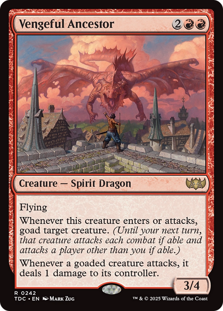 Vengeful Ancestor [Tarkir: Dragonstorm Commander] | Jack's On Queen